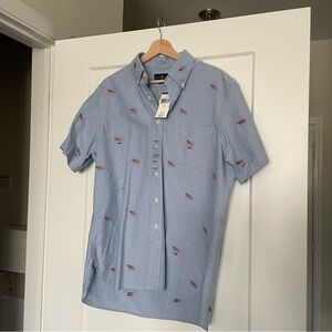 Polo Ralph Lauren Blue American Flag Polo